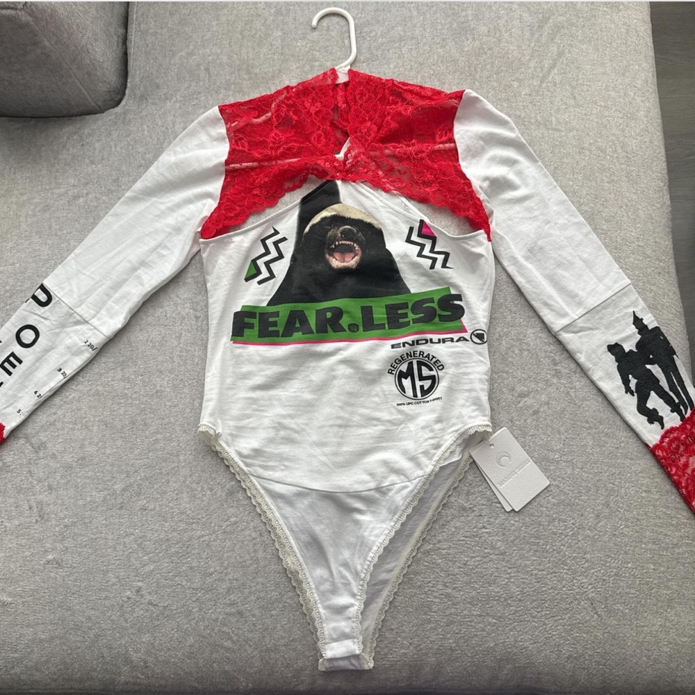 MARINE SERRE Bodysuit.1of1 print Each one that was made is unique